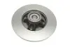 Диск тормозной (задний) Citroen Berlingo/Peugeot Partner 08-(268х12) (+ABS) (с подшипником) SNR NTN KF159.62U (фото 2)