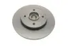 Диск тормозной (задний) Citroen Berlingo/Peugeot Partner 08-(268х12) (+ABS) (с подшипником) SNR NTN KF159.62U (фото 4)