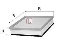 Фільтр повітряний SOFIMA S 1012 A