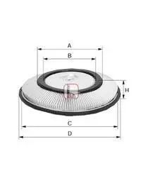 Фільтр повітряний SOFIMA S 2720 A