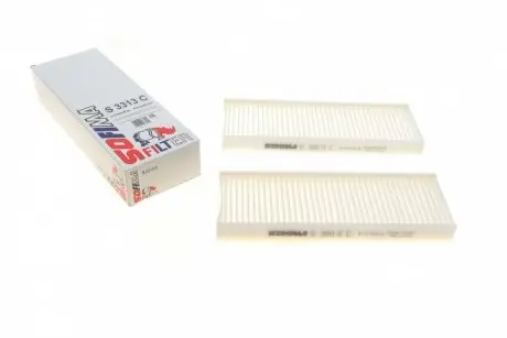 Фільтр салону Citroen C-Elysee/Peugeot 301 12- (к-кт 2 шт.) SOFIMA S3313C