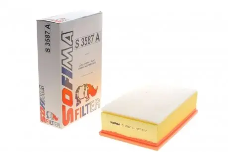 Фильтр воздушный VW Passat/Golf 1.6/2.0TDI 14-/Caddy V 2.0 TDI 20-/Skoda Octavia 1.6-2.0 Tdi 1.8 TSi 12- SOFIMA S3587A