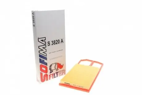 Фильтр воздушный VW Golf IV 1.4-1.6 00-04/Skoda Octavia 1.4 00-10 SOFIMA S 3820 A
