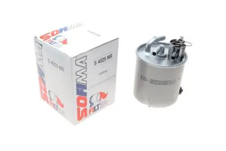 Фильтр топливный Nissan Qashqai 1.5dCi 07-13 (с датчиком воды) (OE line) SOFIMA S 4025 NR
