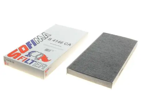 Фільтр салону MB A-class (W169)/B-class (W245) 04-12 (вугільний) SOFIMA S 4146 CA