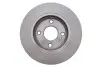 Диск тормозной (передний) Ford Fiesta 08-(258x23) Solgy 208057 (фото 4)