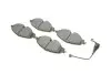 Колодки тормозные (передние) Audi A3/Q2/Q3/Seat/Skoda Octavia/Kodiaq/VW Golf/Passat B8 12-(+датчик) Solgy 209165 (фото 1)