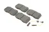 Колодки тормозные (передние) MB C-class (W203) 02-08/M-class (W163) 98-05/S-class (W220/W221) 98-13 Solgy 209237 (фото 1)