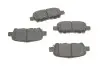Колодки тормозные (задние) Nissan Juke/Leaf/Cube 10-/Murano/Teana 08-14/X-Trail/Tiida/Pulsar 13- Solgy 209257 (фото 1)