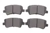 Колодки тормозные (задние) Ford Galaxy/S-Max 06-15/Volvo S60/S80/V60/V70/XC60/XC70 08-/Land Rover 11 Solgy 209283 (фото 1)
