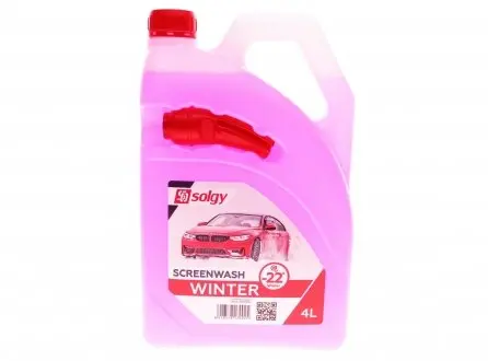 Омыватель стекла зима (4L) (-22°C) Solgy 501002