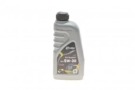 Олива 5W30 EXTRASINT A7-B7 (1L) (ILSAC GF-6/FORD 913D/MB 229.61/RN 0700) (API SN Plus/SP) Solgy 504015