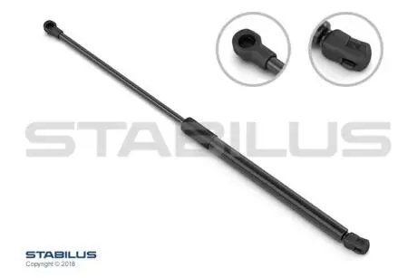 Амортизатор багажника, F=290N, L=56см, H=22.1см STABILUS 024073