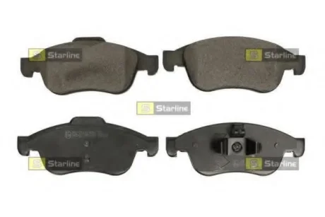 Гальмiвнi колодки, к-кт. STARLINE BDS686