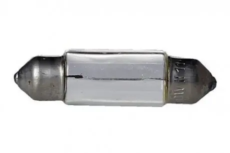 Лампа накала 12V C10W (38мм) SV8.5-8 (салон) цоколь (освещение салона,номерного знака) (кратно 10) StartVOLT СтартВОЛЬТ VL-SV8.5-12