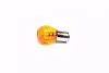 Лампа указателей поворотов и стоп сигналов 24V 21W BA15S Amber &lt;&gt; TEMPEST S25 24V21W BA15S AMB (фото 1)