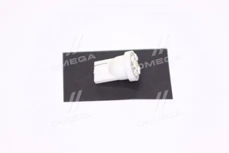 Лампа LED б/ц габарит и панель приборов T10-5SMD W2.1x9.5d 12V WHITE<> TEMPEST Tmp-03T10-12V