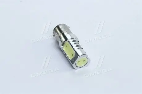Лампа LED вказівників поворотів і стоп-сигналів 4SMD Мега-LED BA15s 12V WHITE <> TEMPEST Tmp-08BA15s-12V