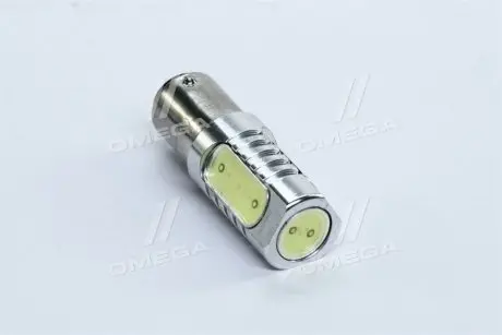 Лампа LED двоконтактний вказівників поворотів і стоп-сигналів 4SMD Мега-LED BAY15d 12V WHITE <TEMPES TEMPEST Tmp-09BAY15d-12V