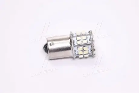 Лампа LED покажчиків поворотів і стоп-сигналів 12V BA15S 50SMD WHITE <> TEMPEST Tmp-L0969