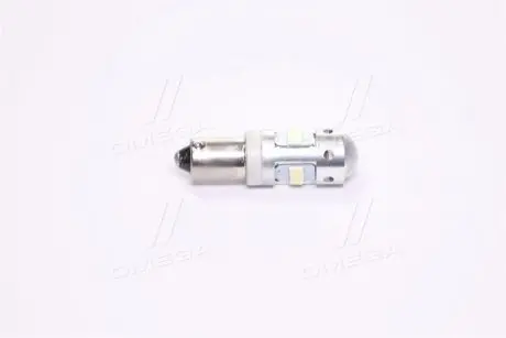 Лампа LED габарит, панель приборов, 24V T4W (BA9S) 8SMD CANBUS WHITE <> TEMPEST Tmp-L11158CHW