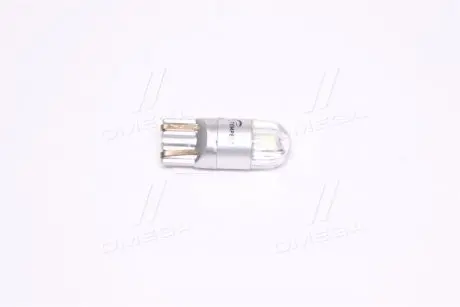 Лампа LED б/ц габарит,панель приладів, салон 12V T10 (W5W) w2.1x9.5d 2SMD N.P WHITE <> TEMPEST Tmp-L11203HW