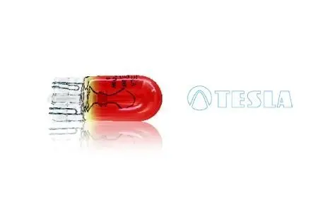 Лампа накала 12V WY5W W2,1x9,5d оранжевая (без цоколя) (кратно 10) TESLA B65301
