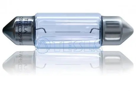 Лампа накала 12V C5W SV 8,5-8 (освещение салона,номерного знака) (кратно 10) TESLA B85301