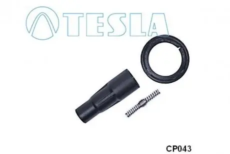 Наконечник провода высоковольтного Toyota Auris 1.6 (07-12),Toyota Auris 1.6 (09-12) TESLA CP043