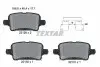 Тормозные колодки (задние) Chevrolet Cruze 15-/Bolt 16-/Opel Astra K 15- Q+ TEXTAR 2212901 (фото 2)