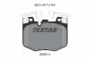 Колодки тормозные (передние) BMW 3 (G20) 18-/5 (G30/F90)/7 (G11/G12) 15- (Brembo) TEXTAR 2242501 (фото 2)