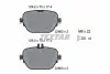 Тормозные колодки (задние) MB E-class (W213/S213/A238)/GLC (X253/C253) 15-(TRW) Q+ TEXTAR 2260201 (фото 2)
