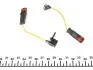 Колодки тормозные (передние) MB E-class (W211) 02-09 (Bosch) Q+ (с датчиками) TEXTAR 2374303 (фото 2)