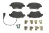Колодки тормозные (передние) Fiat Doblo/Citroen Nemo/Peugeot Bipper 08- (Bosch) Q+ (с датчиком) TEXTAR 2397903 (фото 1)