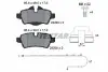 Тормозные колодки (задние) Mini (R56)/Clubman (R55) 06-15 (Lucas) Q+ TEXTAR 2428904 (фото 3)
