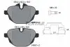 Колодки гальмівні (задні) BMW 5 (F10-11/G30-31)/X3 (F25/G01) /X5 (G05) 10- (TRW) TEXTAR 2456101 (фото 2)
