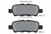 Колодки гальмівні (задні) Nissan Tiida/Teana/Murano 08-/Suzuki Grand Vitara 05- (105.6x39.4x13.8) TEXTAR 2487101 (фото 2)
