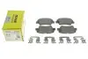 Колодки тормозные (задние) Hyundai Elantra/Sonata/Tucson 04- (Akebono) Q+ TEXTAR 2493401 (фото 5)
