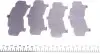 Колодки тормозные (передние) Nissan Qashqai/X-Trail 07- (Akebono) (141.9x58.6x16.8) TEXTAR 2520201 (фото 2)