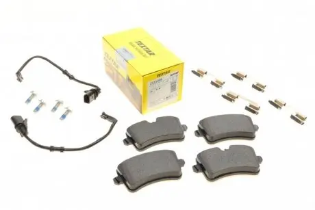 Колодки тормозные (задние) Audi A8 09- (Lucas) (с датчиками) Q+ TEXTAR 2521404