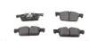 Колодки тормозные (передние) Peugeot 508 10- (с датчиком) (Teves) Q+ (155.1x60.3/54.9x17) TEXTAR 2522201 (фото 2)