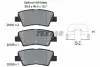 Колодки гальмівні (задні) Kia Ceed/Rio/Optima/Hyundai Accent/i10/i20/i30/Elantra 10- (Akebono) Q+ TEXTAR 2533703 (фото 3)