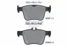 Колодки тормозные (задние) Audi Q2/Q3/VW Passat/Tiguan/Skoda SuperB 17- (Teves) Q+ TEXTAR 2628701 (фото 2)