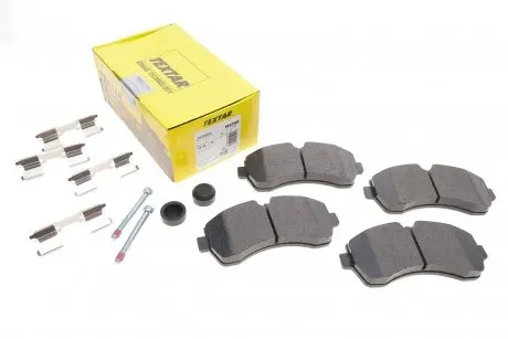 Колодки тормозные (передние) MB Sprinter 509-515CDI/VW Crafter 50 06- (спарка) (Brembo) Q+ TEXTAR 2920002