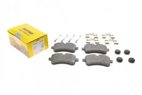 Колодки гальмівні (задні) Iveco Daily IV-VI 06- (Brembo) Q+ TEXTAR 2923201