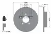 Диск гальмівний (задній) Mazda 3 1.3-2.2 MZR 04-14 (265x11) TEXTAR 92130500 (фото 2)