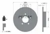 Диск гальмівний (задній) Mazda 3 1.3-2.2 MZR 04-14 (265x11) TEXTAR 92130500 (фото 3)