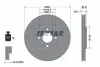 Диск гальмівний (передній) Citroen C4/ Peugeot 207/307 1.6-2.0i 04- (302x26) PRO TEXTAR 92133203 (фото 6)