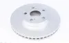 Диск тормозной (передний) Toyota Prius 08-(255x25) PRO TEXTAR 92225003 (фото 4)