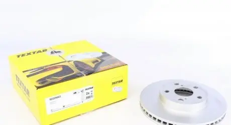 Диск тормозной (передний) Toyota Prius 08-(255x25) PRO TEXTAR 92225003
